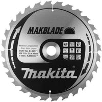 Makita Tafelzaagblad voor Hout | Makblade | Ø 315mm Asgat 30mm 24T - B-46171 - 0088381451819 - B-46171 - Mastertools.nl