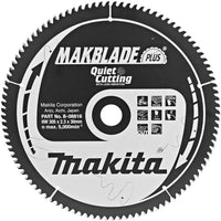 Makita Afkortzaagblad voor Hout | Makblade-Plus | Ø 305mm Asgat 30mm 100T - B-08816 - 0088381336802 - B-08816 - Mastertools.nl