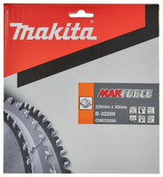 Makita Cirkelzaagblad voor Hout | Makforce | Ø 235mm Asgat 30mm 20T - B-32269 - 0088381421072 - B-32269 - Mastertools.nl