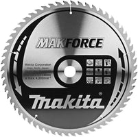 Makita Cirkelzaagblad voor Hout | Makforce | Ø 355mm Asgat 30mm 60T - B-08545 - - - Mastertools.nl
