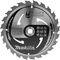 Makita Cirkelzaagblad voor Hout | Mforce | Ø 190mm Asgat 15,88mm 24T - B-08062 - - - Mastertools.nl