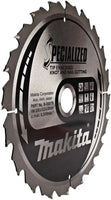 Makita Cirkelzaagblad voor Hout | Specialized: Noest/Spijker | Ø 235mm Asgat 30mm 20T - B-09379 - 0088381337410 - B-09379 - Mastertools.nl