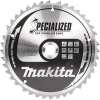 Makita Afkortzaagblad voor Hout | Specialized | Ø 190mm Asgat 20mm 40T - B-20694 - - - Mastertools.nl