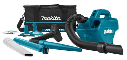 Makita CL121DZX Accu Stofzuiger 12V Max Basic Body in Tas - 0088381877534 - CL121DZX - Mastertools.nl