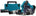 Makita DCC500RTJ Accu Diamantsnijder 125mm Droog 18V 5.0Ah in Mbox - 0088381736893 - DCC500RTJ - Mastertools.nl