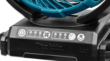 Makita DCF102Z Accu Ventilator 14,4V/18V met Zwenkfunctie Basic Body - - - Mastertools.nl
