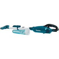 Makita DCL280FZC Accu Steelstofzuiger Blauw + Stofafscheider 18V Basic Body - - - Mastertools.nl