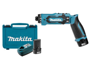 Makita DF012DSE 7,2 V Precisie pen schroevendraaier in koffer - 0088381838009 - DF012DSE - Mastertools.nl