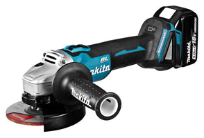 Makita DGA504RTJ Accu Haakse Slijper 125mm 18V 5.0Ah in Mbox - - - Mastertools.nl