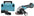 Makita DGA504RTJ Accu Haakse Slijper 125mm 18V 5.0Ah in Mbox - - - Mastertools.nl