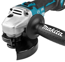 Makita DGA506RTJ Accu Haakse Slijper 125mm 18V 5.0Ah in Mbox - 0088381814386 - DGA506RTJ - Mastertools.nl