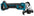 Makita DGA506ZJ Accu Haakse Slijper 125mm 18V Basic Body in Mbox - - - Mastertools.nl