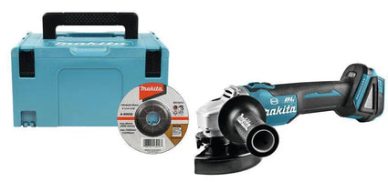 Makita DGA506ZJ Accu Haakse Slijper 125mm 18V Basic Body in Mbox - 0088381814355 - DGA506ZJ - Mastertools.nl