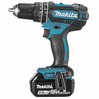 Makita DHP482RTJ Accu klop-/schroefboormachine 18V 5.0Ah in Mbox - 0088381813631 - DHP482RTJ - Mastertools.nl