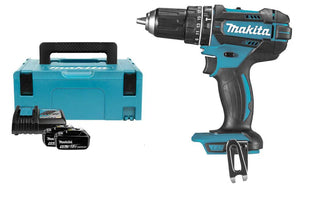 Makita DHP482RTJ Accu klop-/schroefboormachine 18V 5.0Ah in Mbox - 0088381813631 - DHP482RTJ - Mastertools.nl