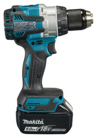 Makita DHP489RTJ Accu klop-/schroefboormachine 18V 5.0Ah in Mbox - 0088381775663 - DHP489RTJ - Mastertools.nl