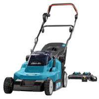 Makita DLM382PT2 Accu Grasmaaier 38cm 2x18V 5.0Ah - 0088381891158 - DLM382PT2 - Mastertools.nl