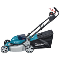 Makita DLM463PT2 Accu Grasmaaier 46cm 2x18V 5.0 Ah - 0088381735025 - DLM463PT2 - Mastertools.nl