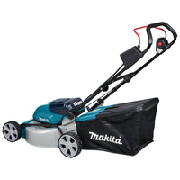 Makita DLM463PT2 Accu Grasmaaier 46cm 2x18V 5.0 Ah - 0088381735025 - DLM463PT2 - Mastertools.nl