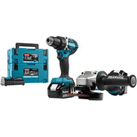 Makita DLX2190TJ1 Accu Combiset 2-delig (DDF484 + DGA504) 18V 5.0Ah in Mbox - 0088381830270 - DLX2190TJ1 - Mastertools.nl