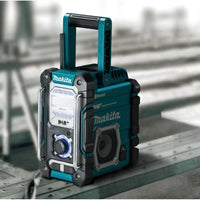 Makita DMR112 Accu Bouwradio FM DAB+ 7,2V-18V / 230V - - - Mastertools.nl