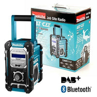 Makita DMR112 Accu Bouwradio FM DAB+ 7,2V-18V / 230V - - - Mastertools.nl