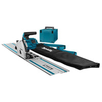 Makita DSP600ZJ2 Accu Invalcirkelzaag 165mm + Geleiderail en Tas 2x18V Basic Body in Mbox - 0088381870900 - DSP600ZJ2 - Mastertools.nl