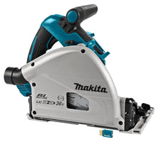 Makita DSP601ZJU2 Accu Invalcirkelzaag 165mm AWS + Geleiderail en Tas 2x18V Basic Body in Mbox - 0088381870917 - DSP601ZJU2 - Mastertools.nl