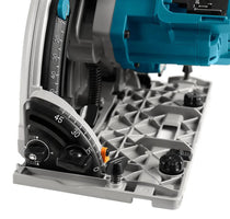 Makita DSP601ZJU2 Accu Invalcirkelzaag 165mm AWS + Geleiderail en Tas 2x18V Basic Body in Mbox - 0088381870917 - DSP601ZJU2 - Mastertools.nl