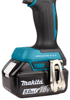 Makita DTD153RTJ Accu slagschroevendraaier 170Nm 18V 5.0Ah in Mbox - 0088381823975 - DTD153RTJ - Mastertools.nl