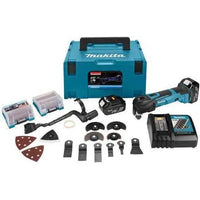 Makita DTM51RTJX3 Accu Multitool met Accessoires 18V 5.0Ah in Mbox - 0088381818537 - DTM51RTJX3 - Mastertools.nl