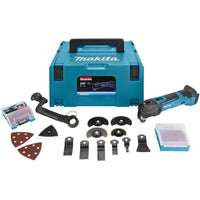 Makita DTM51ZJX3 Accu Multitool met Accessoires 18V Basic Body in Mbox - 0088381667494 - DTM51ZJX3 - Mastertools.nl