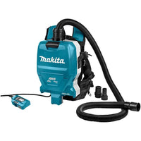 Makita DVC265ZXU Accu Rugstofzuiger AWS 2x18V Basic Body - 0088381870122 - DVC265ZXU - Mastertools.nl