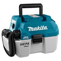 Makita DVC750LZX3 Accu Stofzuiger + Vloeistoffilter 18V Basic Body - 0088381729987 - DVC750LZX3 - Mastertools.nl