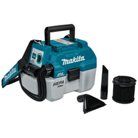 Makita DVC750LZX3 Accu Stofzuiger + Vloeistoffilter 18V Basic Body - 0088381729987 - DVC750LZX3 - Mastertools.nl