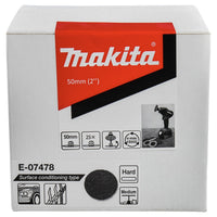 Makita E-07478 Schuurvliesschijf Medium/Hard 50mm - 0088381574105 - E-07478 - Mastertools.nl