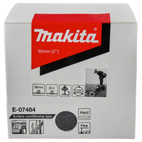 Makita E-07484 Schuurvliesschijf Fijn/Hard50mm - 0088381574112 - E-07484 - Mastertools.nl