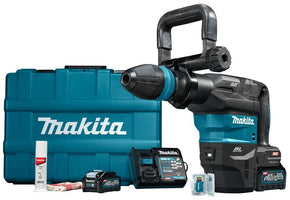 Makita HM001GM205 Accu Breekhamer SDS-Max AWS XGT 40V Max 4.0Ah in Koffer - 0088381732703 - HM001GM205 - Mastertools.nl