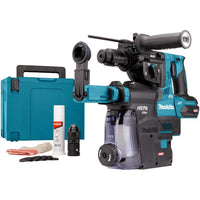 Makita HR004GZ02 Accu Combihamer SDS+ met Snelwisselboorkop 2,8J incl. Stofafzuiging XGT 40V Max Basic Body in Mbox - 0088381893121 - HR004GZ02 - Mastertools.nl