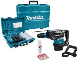 Makita HR005GZ04 Accu Combihamer SDS-Max 8J incl. Stofafzuiging AWS XGT 40V Max Basic Body in Koffer - 0088381744843 - HR005GZ04 - Mastertools.nl