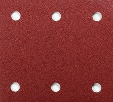 Makita P-33124 P120 Schuurvel 114x102mm red VE=10 - - - Mastertools.nl