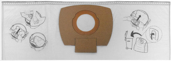 Makita P-72899 Filter stofzak 10 L - - - Mastertools.nl