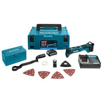 Makita TM30DSAJX4 Multitool 10.8V 2.0Ah Li-ion + Toebehoren in Mbox - 0088381819756 - TM30DSAJX4 - Mastertools.nl