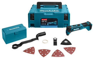 Makita TM30DZJX4 Accu Multitool set 10.8V Basic Body in Mbox - 0088381839648 - TM30DZJX4 - Mastertools.nl