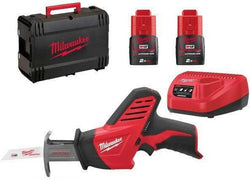 C12 HZ-202C Accu Compacte reciprozaagmachine 12V 2.0Ah Li-Ion M12™ subcompact HACKZALL™ in koffer - 4933441195