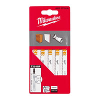 Milwaukee T 101 BF Decoupeerzaagblad voor Precisiesneden in Hout VE=5 - 4932373390 - 4002395348855 - 4932373390 - Mastertools.nl