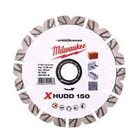 Milwaukee Diamantschijf SpeedCross Extreme HUDD 150mm - 1 st - 4932492149 - 4058546415167 - 4932492149 - Mastertools.nl