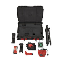 Milwaukee M12 3PLKIT-401P Accu Kruislijnlaser 3x360° Groen 12V 4.0Ah + Laserdetector + Statief in Koffer - 4933478960 - 4058546362423 - 4933478960 - Mastertools.nl