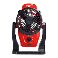 Milwaukee M12 AF-0 Accu Ventilator 12V Basic Body - 4933478228 - 4058546344054 - 4933478228 - Mastertools.nl