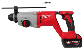 Milwaukee M18 BLHACD26-402X Accu Combihamer SDS+ 2,6J 18V 4.0Ah in HD-Box - 4933492480 - 4058546418472 - 4933492480 - Mastertools.nl